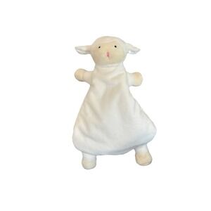 New WubbaNub Lamb Newborn Lovey White Baby Plush Snuggle Soothing Companion Toy